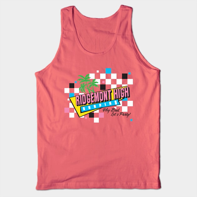 Ridgemont High Surfing Tank Top by DGNGraphix